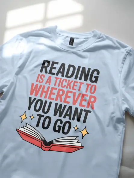 Motivational Reading Shirt – Inspiring Book Lover Tee for Teachers & Kids - Image 5