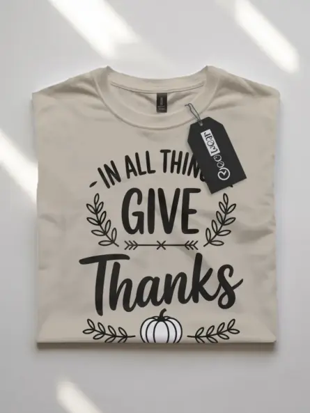 Gratitude Thanksgiving Shirt – Elegant Faith-Based Fall Tee - Image 7