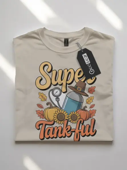Super Tank-ful Thanksgiving Respiratory Therapist Shirt - Image 7