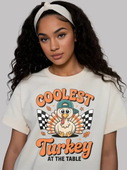 Kids Thanksgiving T-Shirt – Coolest Turkey Holiday Top for Boys & Girls - Image 9