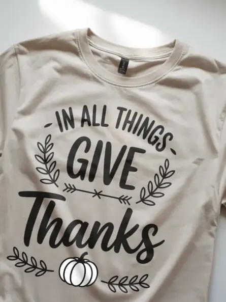 Gratitude Thanksgiving Shirt – Elegant Faith-Based Fall Tee - Image 8