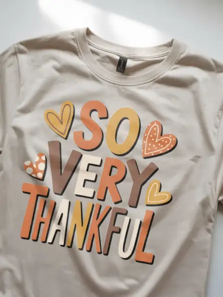 Charming Thankful Fall T-Shirt – Cozy Autumn Grateful Design - Image 8