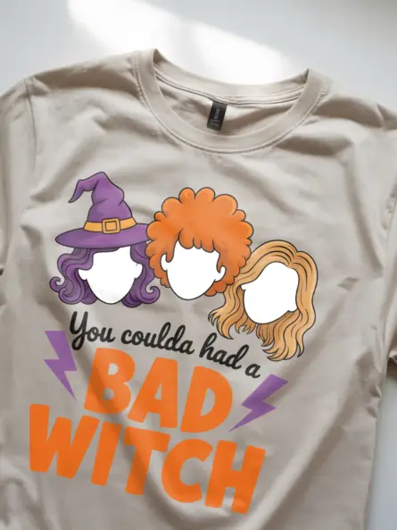 Funny Witch T Shirt – Bold & Sassy Halloween Tee for Bad Witches - Image 8