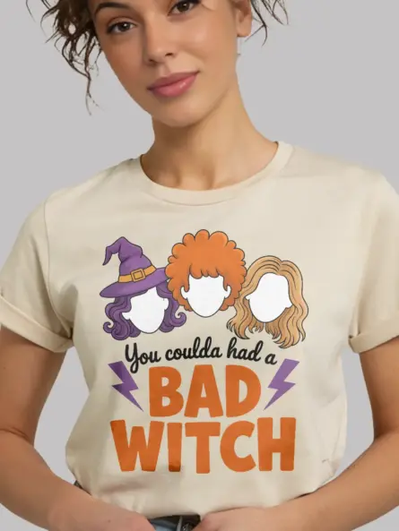 Funny Witch T Shirt – Bold & Sassy Halloween Tee for Bad Witches - Image 9