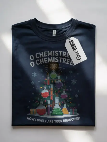 Funny Chemistry Christmas Shirt – Perfect STEM Holiday Gift for Teachers - Image 7