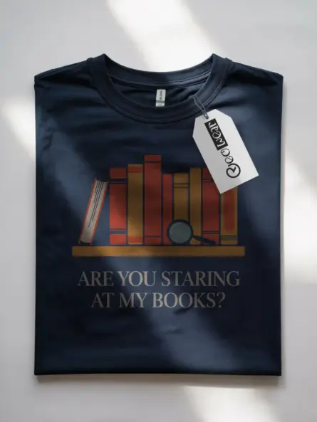 Witty Book LoverShirt – Funny Graphic Tee for Readers - Image 7