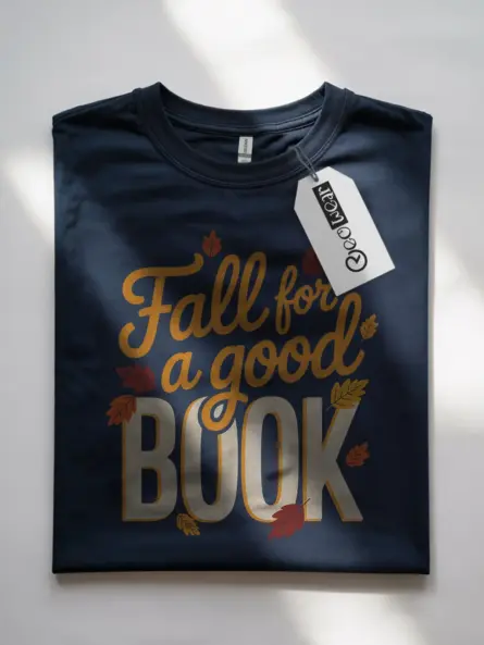 Fall Book Shirt for Readers – Cozy Autumn Tee for Book Lovers - Image 7