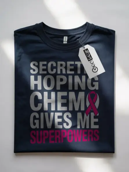 Funny Chemo Superpowers Shirt – Empowering Cancer Gift Tee - Image 7