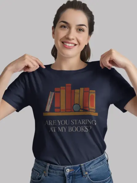 Witty Book LoverShirt – Funny Graphic Tee for Readers - Image 9