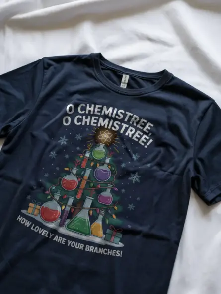 Funny Chemistry Christmas Shirt – Perfect STEM Holiday Gift for Teachers - Image 8