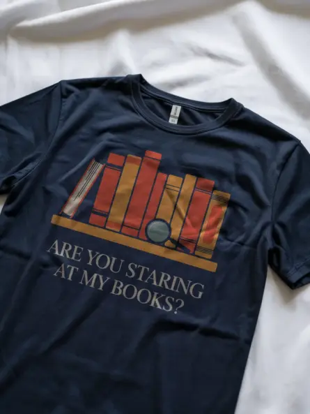 Witty Book LoverShirt – Funny Graphic Tee for Readers - Image 8