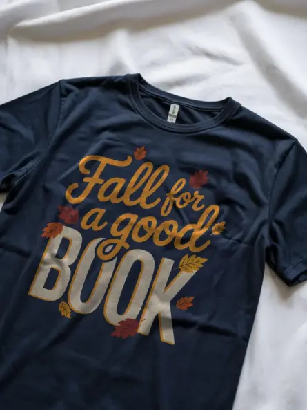 Fall Book Shirt for Readers – Cozy Autumn Tee for Book Lovers - Image 8