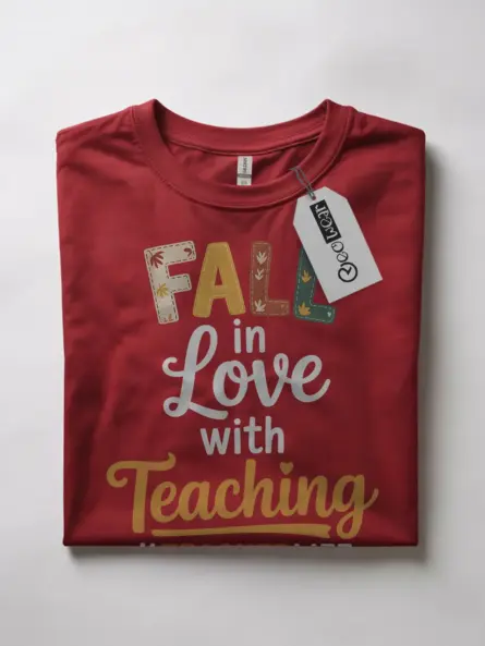 Fall Teacher T-Shirt – Cozy Autumn Vibes for Classroom Style - Image 10