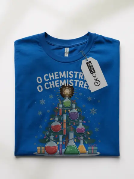 Funny Chemistry Christmas Shirt – Perfect STEM Holiday Gift for Teachers - Image 10