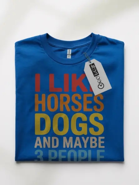Funny Horse Lover Shirt – Vintage Sarcastic Animal Tee Gift - Image 10