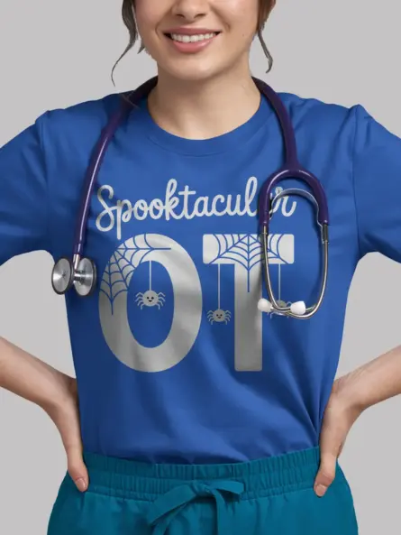 Spooky Occupational Therapy T-Shirt – Funny Halloween Tee for OT Nurses & Hygienists - Image 12