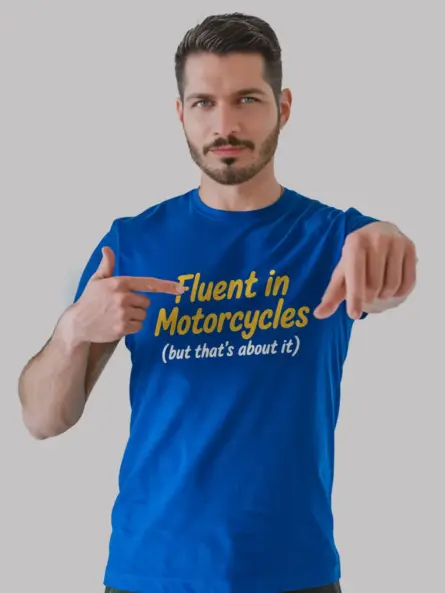Funny Motorcycle T Shirt – Bold Minimalist Biker Statement Tee - Image 12