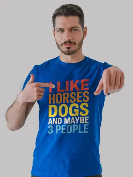Funny Horse Lover Shirt – Vintage Sarcastic Animal Tee Gift - Image 12