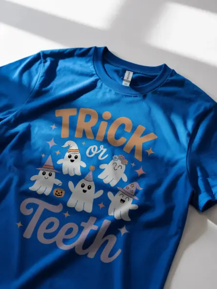 Trick or Teeth Halloween Dental Shirt – Funny & Cute Dentist Tee - Image 11