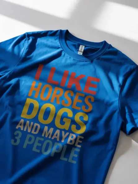 Funny Horse Lover Shirt – Vintage Sarcastic Animal Tee Gift - Image 11