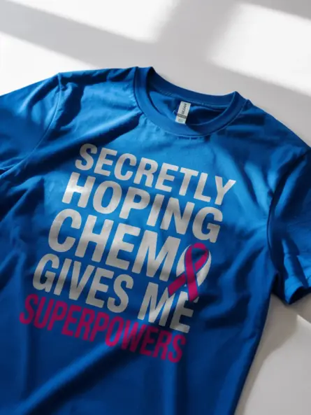 Funny Chemo Superpowers Shirt – Empowering Cancer Gift Tee - Image 11