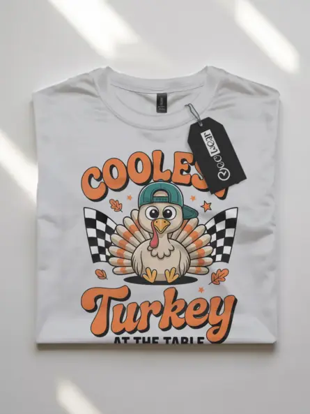 Kids Thanksgiving T-Shirt – Coolest Turkey Holiday Top for Boys & Girls - Image 10
