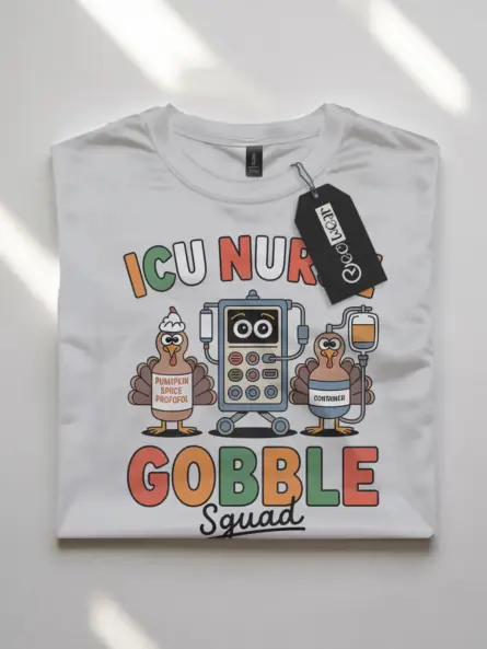 ICU nurse Thanksgiving shirt