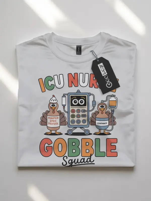 ICU nurse Thanksgiving shirt