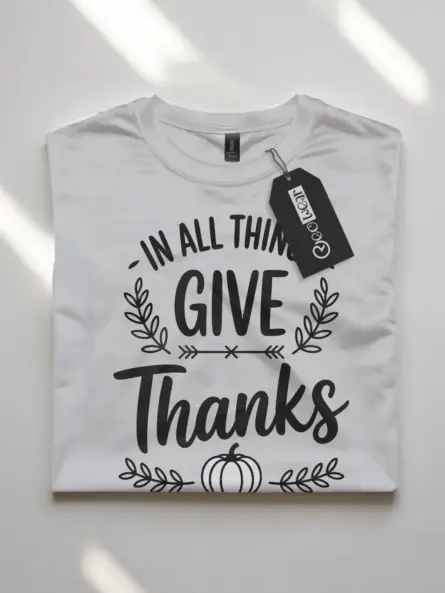 Gratitude Thanksgiving Shirt – Elegant Faith-Based Fall Tee - Image 10