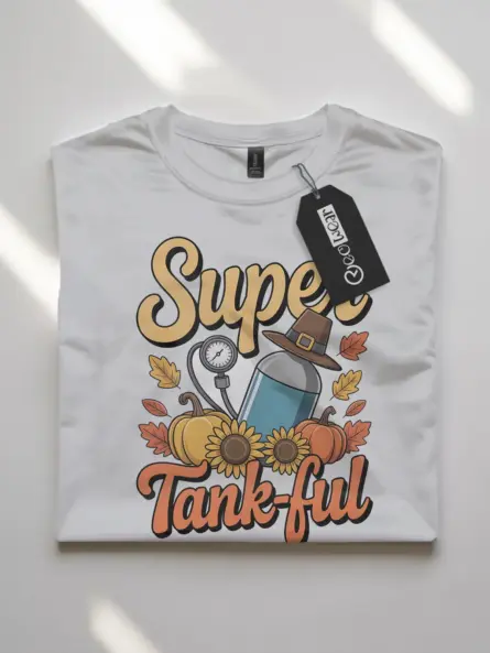 Super Tank-ful Thanksgiving Respiratory Therapist Shirt - Image 10
