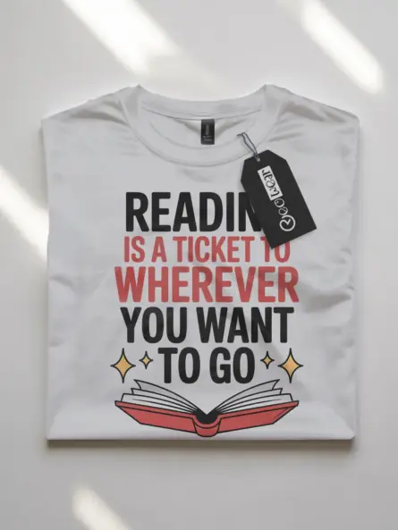 Motivational Reading Shirt – Inspiring Book Lover Tee for Teachers & Kids - Image 10