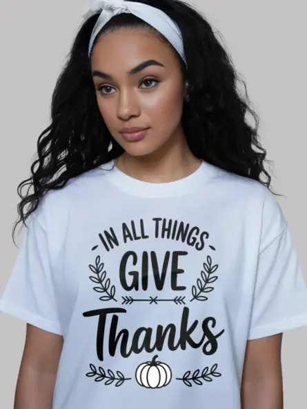 Gratitude Thanksgiving Shirt – Elegant Faith-Based Fall Tee - Image 12