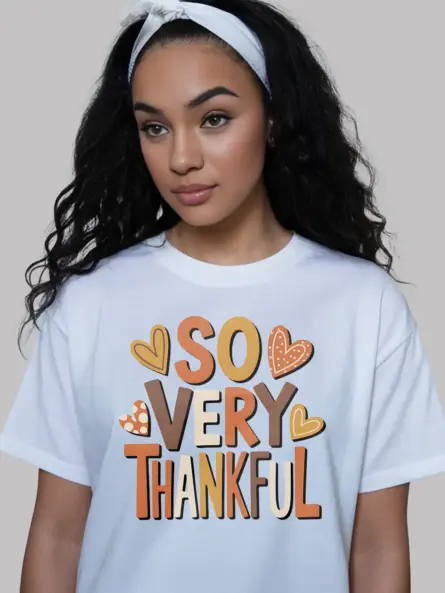 Charming Thankful Fall T-Shirt – Cozy Autumn Grateful Design - Image 12