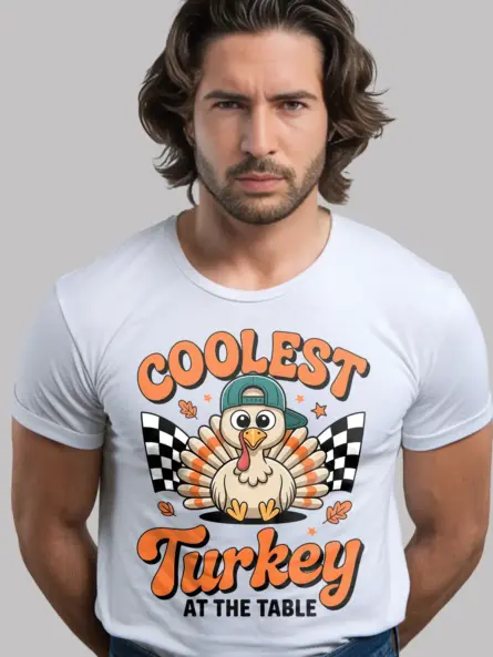 Kids Thanksgiving T-Shirt – Coolest Turkey Holiday Top for Boys & Girls - Image 12