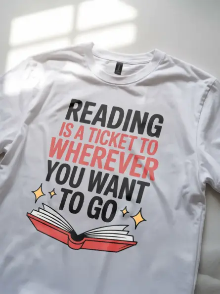 Motivational Reading Shirt – Inspiring Book Lover Tee for Teachers & Kids - Image 11