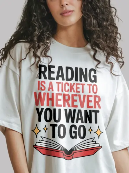 Motivational Reading Shirt – Inspiring Book Lover Tee for Teachers & Kids - Image 12